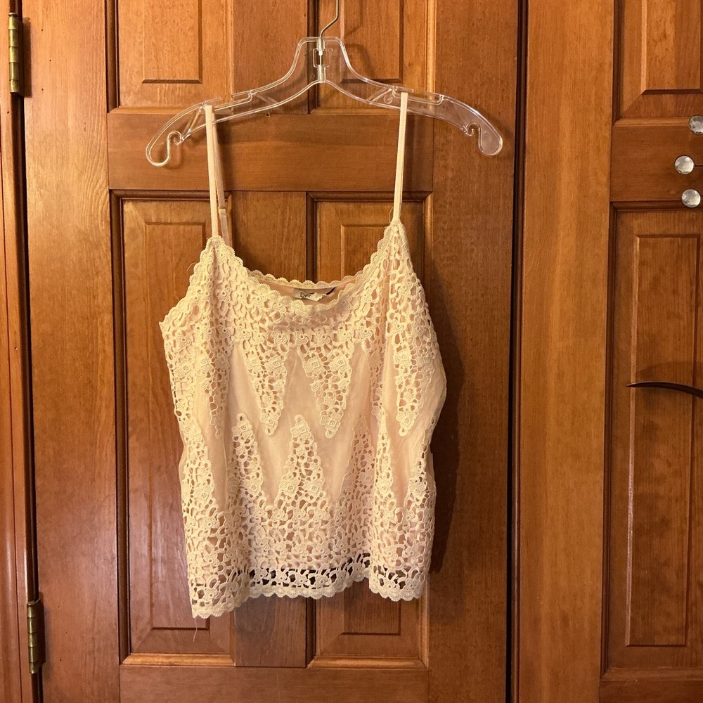 Elegant Cream Lace Women’s Top
